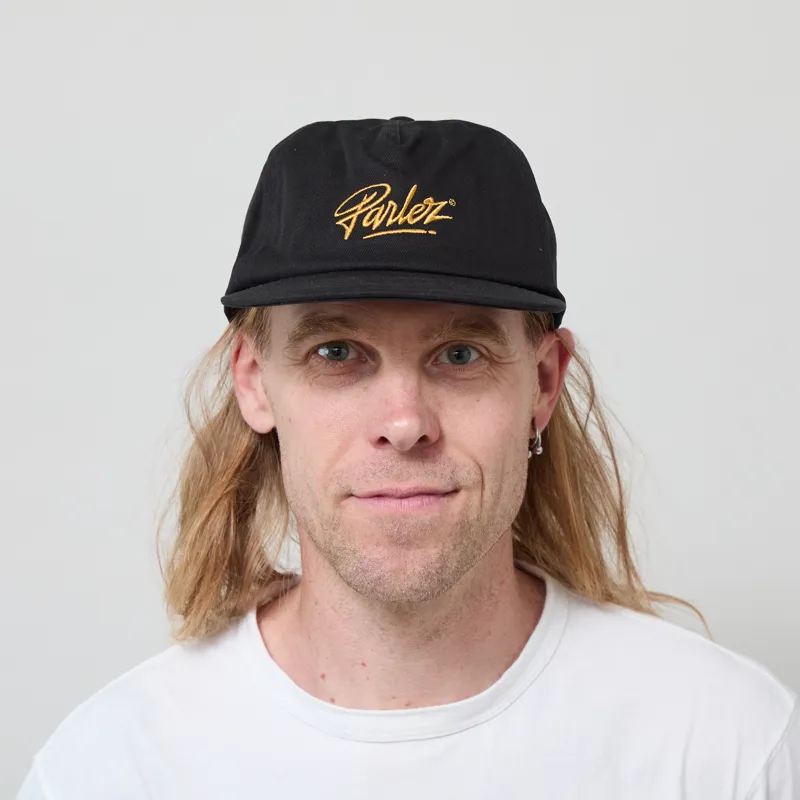 Parlez Ashton 5.5 Panel Cap Black-2
