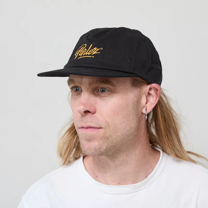 Parlez Ashton 5.5 Panel Cap Black