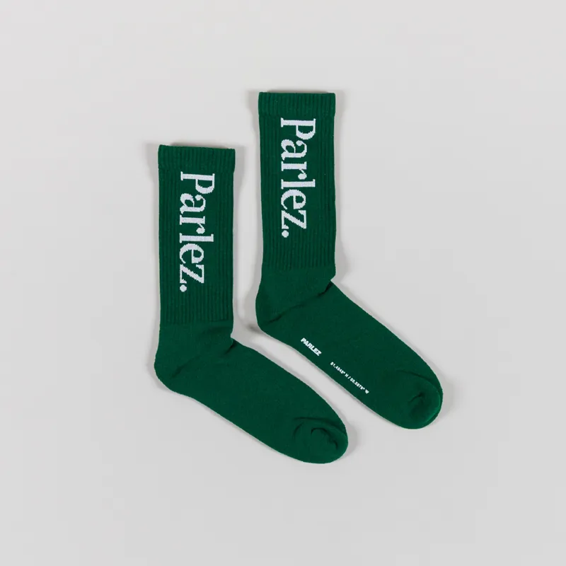 Parlez Whitlow Socks Deep Green