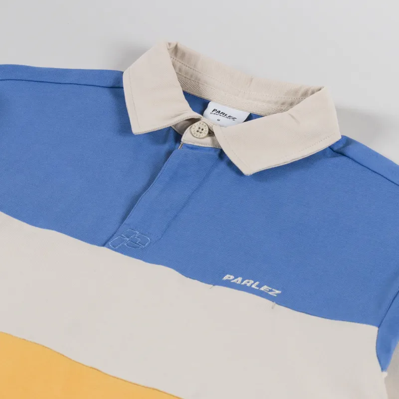 Parlez Strive Rugby Shirt Azure-4