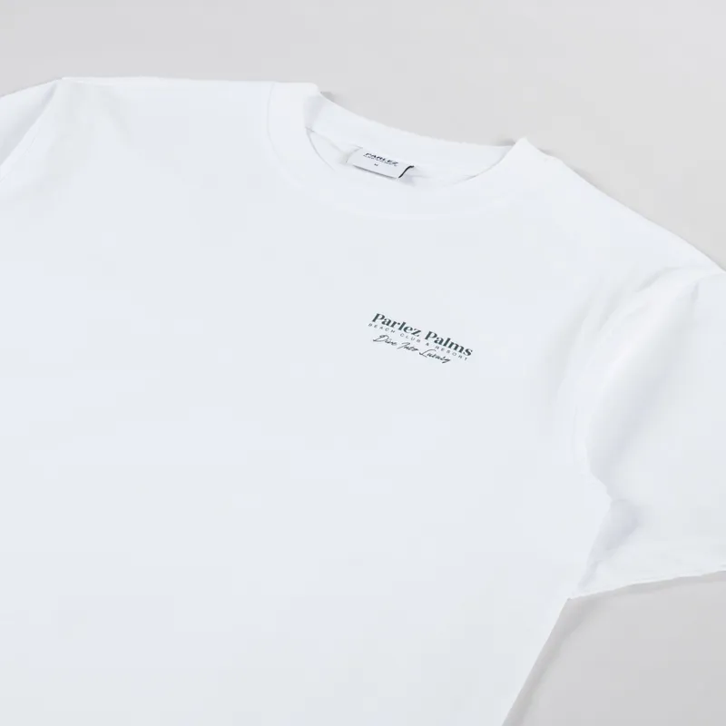 Parlez Retreat T Shirt White-3