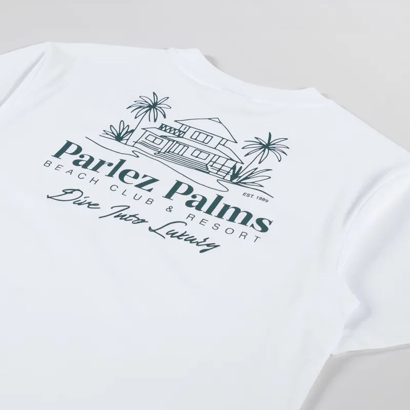 Parlez Retreat T Shirt White-2