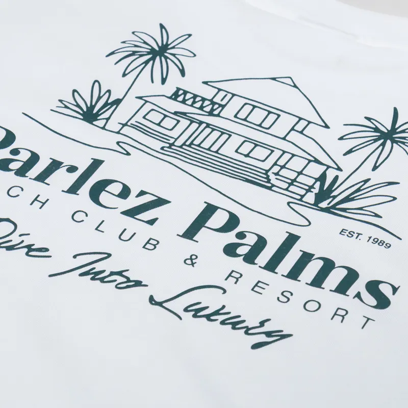 Parlez Retreat T Shirt White-4