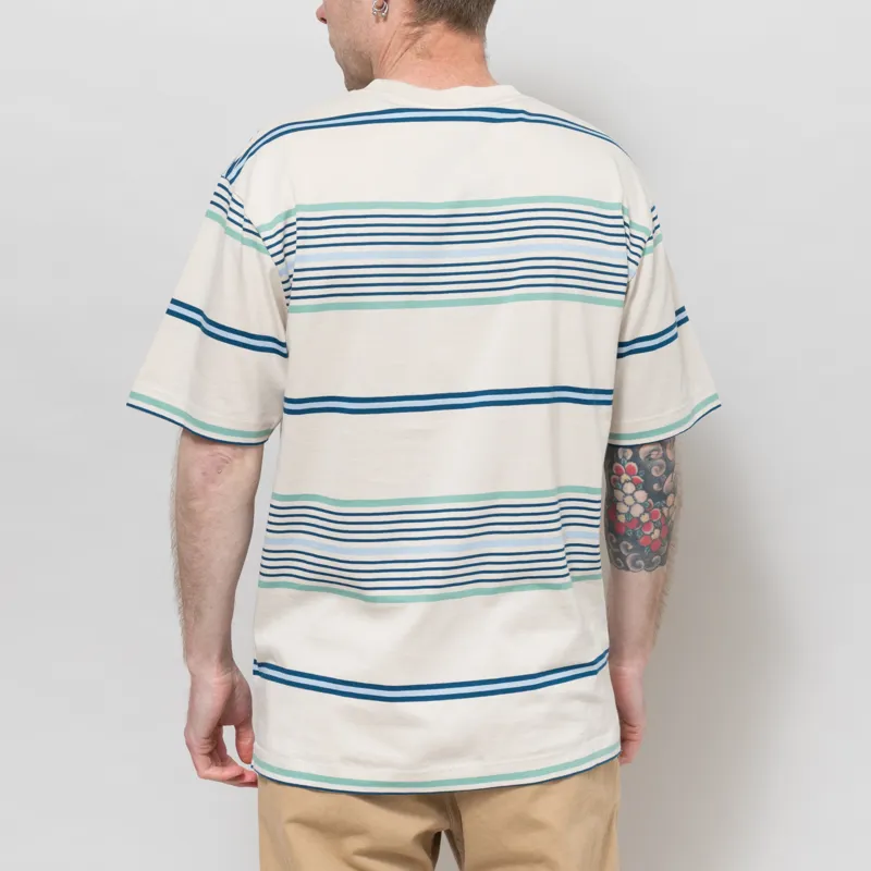 Parlez Calm Stripe T Shirt Shell-2