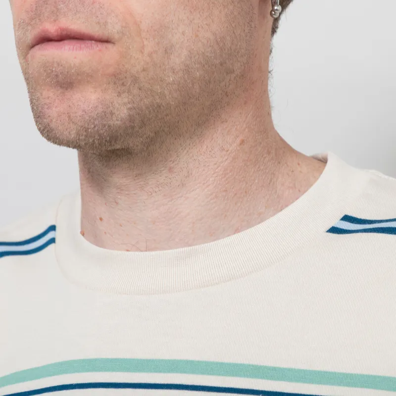 Parlez Calm Stripe T Shirt Shell-3