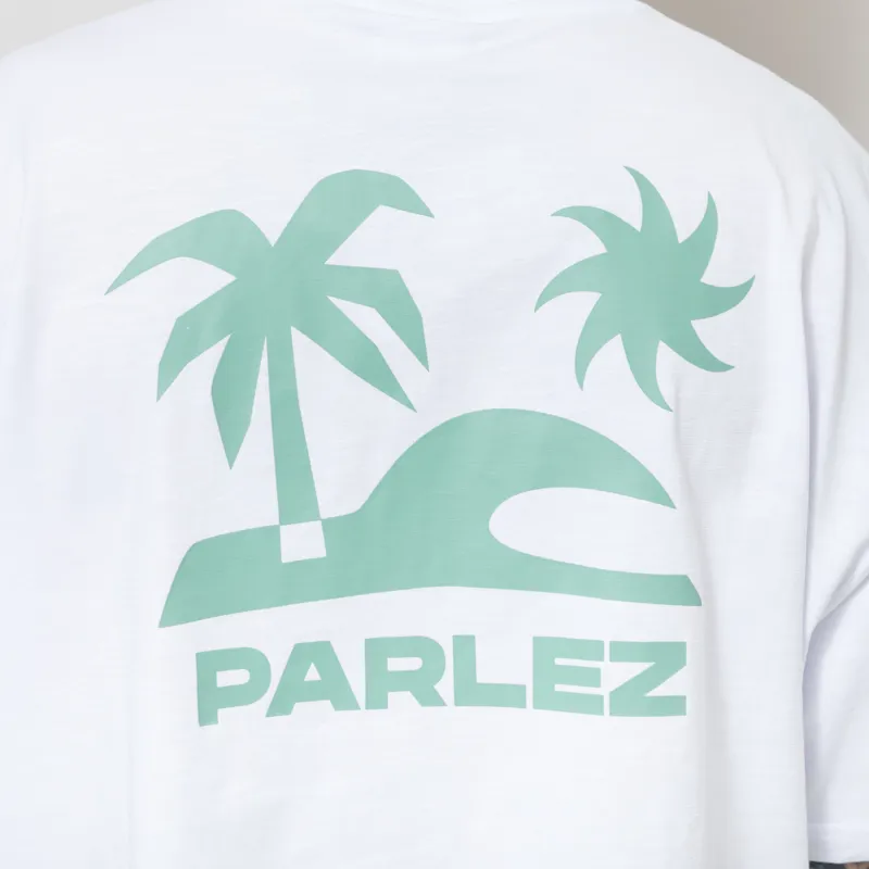 Parlez Cape Oversized T Shirt White-4