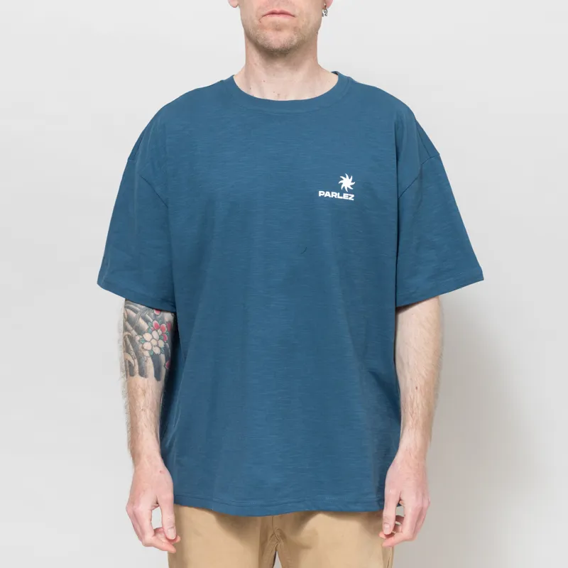 Parlez Cape Oversized T Shirt Oceanic-2