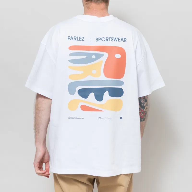 Parlez Crossley Oversized T Shirt White