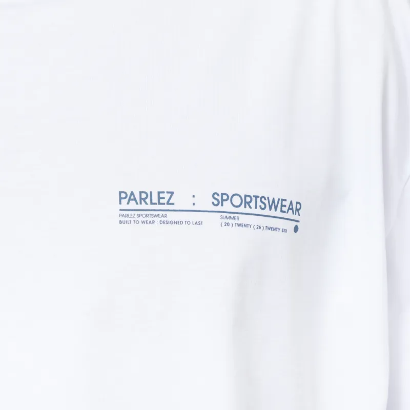 Parlez Crossley Oversized T Shirt White-5