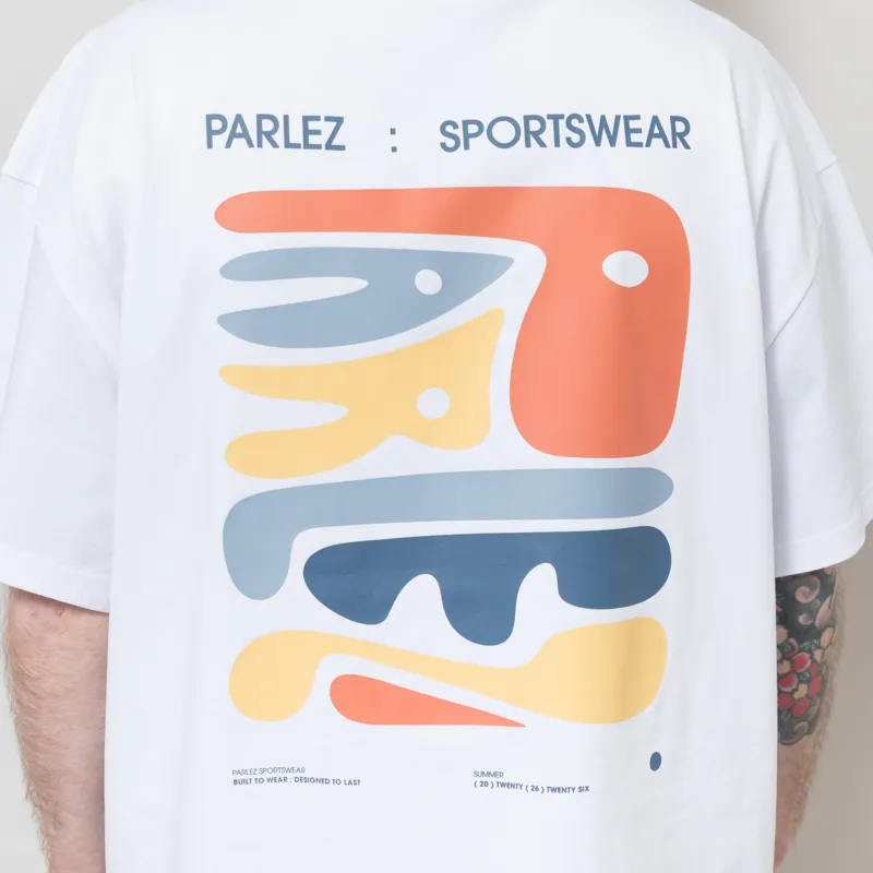 Parlez Crossley Oversized T Shirt White-4