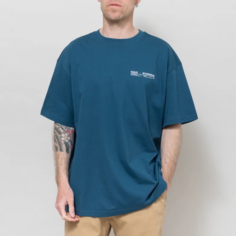 Parlez Crossley Oversized T Shirt Oceanic-2