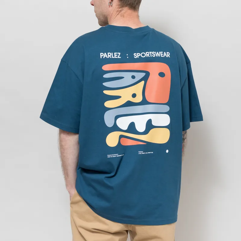 Parlez Crossley Oversized T Shirt Oceanic