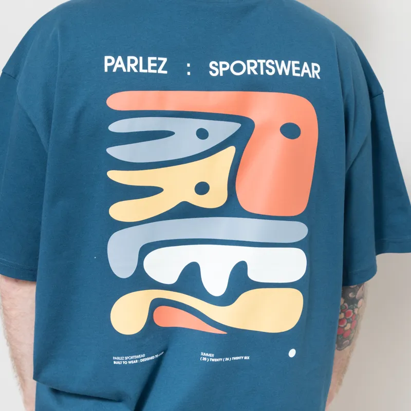 Parlez Crossley Oversized T Shirt Oceanic-4
