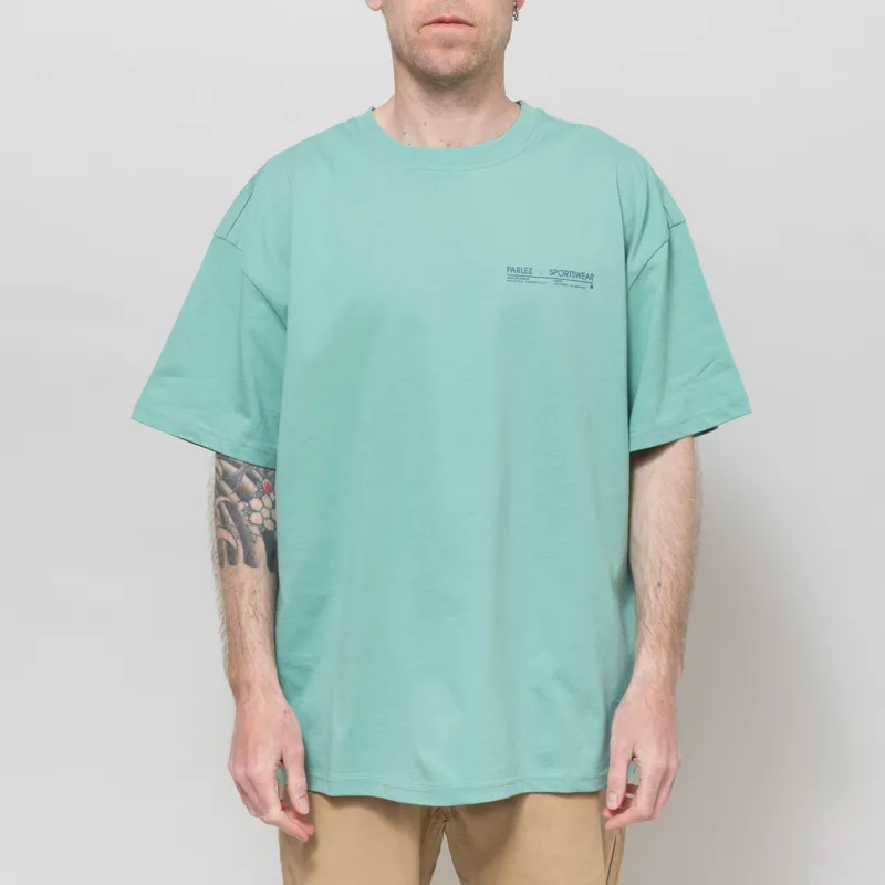Parlez Crossley Oversized T Shirt Mineral-2