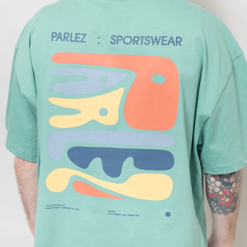 Parlez Crossley Oversized T Shirt Mineral-4