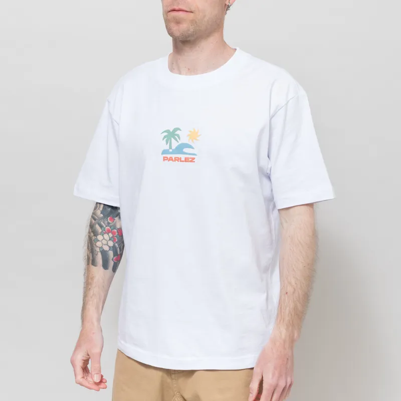 Parlez Mateo T Shirt White-1