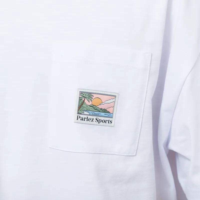 Parlez Wesley Oversized T Shirt White-4