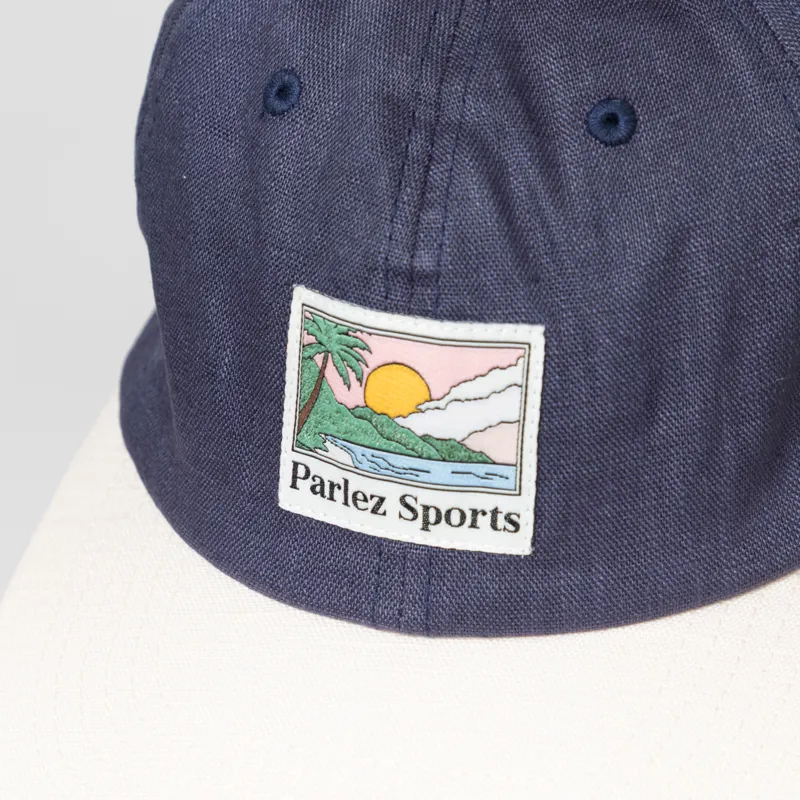 Parlez Parkfield 6 Panel Cap Oceanic-3