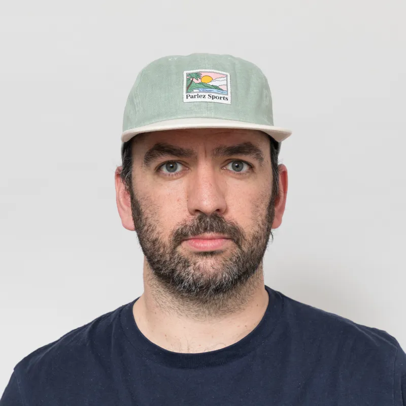 Parlez Parkfield 6 Panel Cap Mineral-1