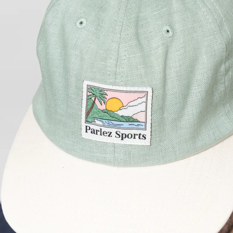 Parlez Parkfield 6 Panel Cap Mineral-3