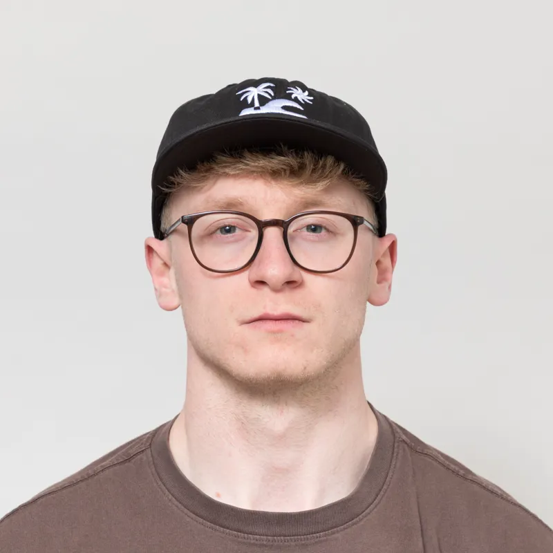 Parlez Crowley 6 Panel Cap Black-1
