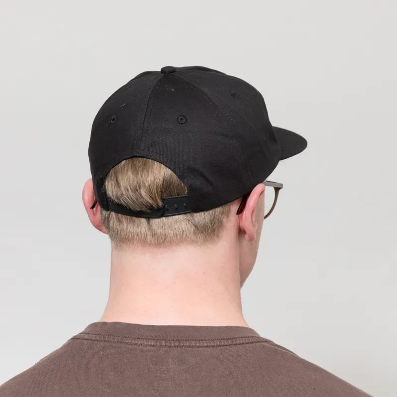 Parlez Crowley 6 Panel Cap Black-2