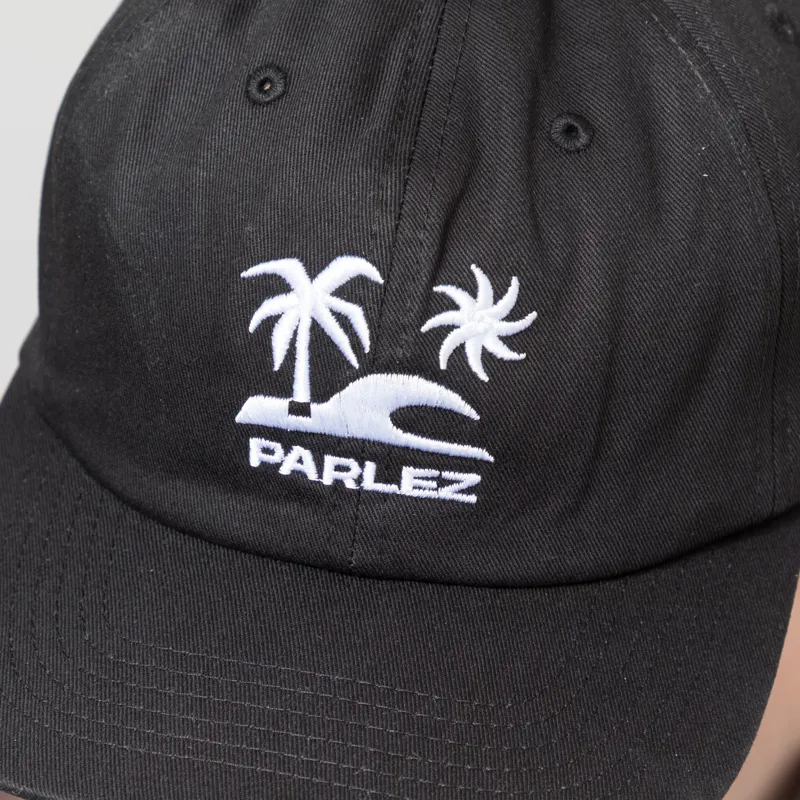 Parlez Crowley 6 Panel Cap Black-3