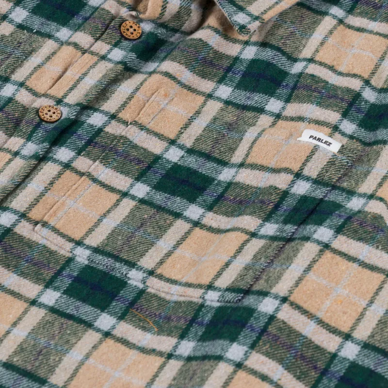 Parlez Fernley Shirt Green Check-5
