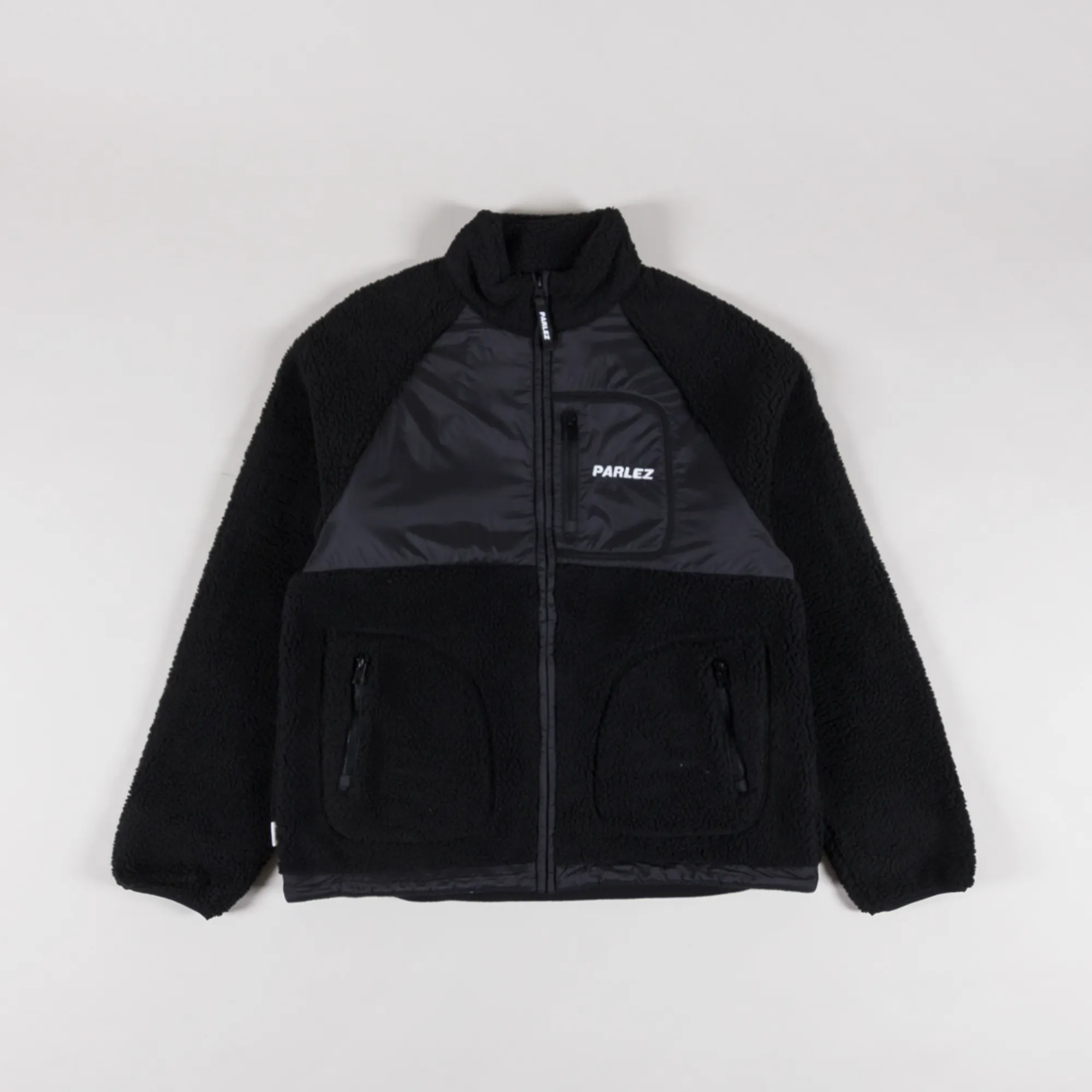 Parlez Mens Piru Fleece Insulated Jacket Black