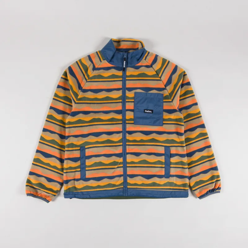 Parlez Pismo Fleece China Blue Multi