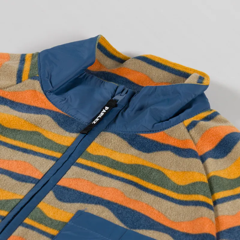 Parlez Pismo Fleece China Blue Multi-4
