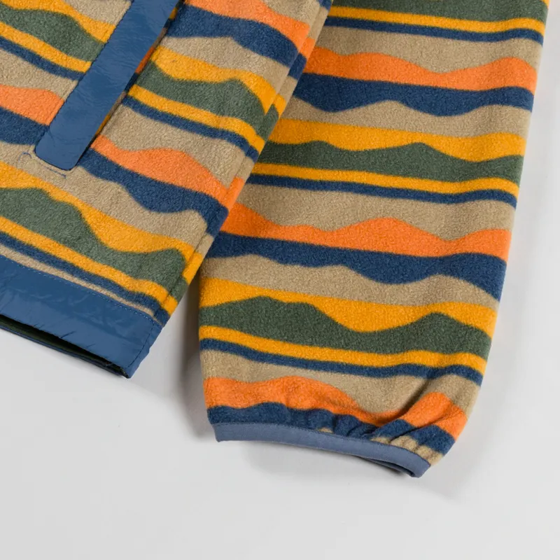 Parlez Pismo Fleece China Blue Multi-7