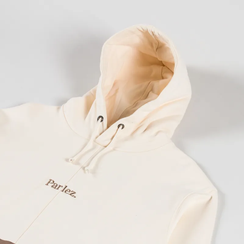 Parlez Benito Hoodie Ecru-2