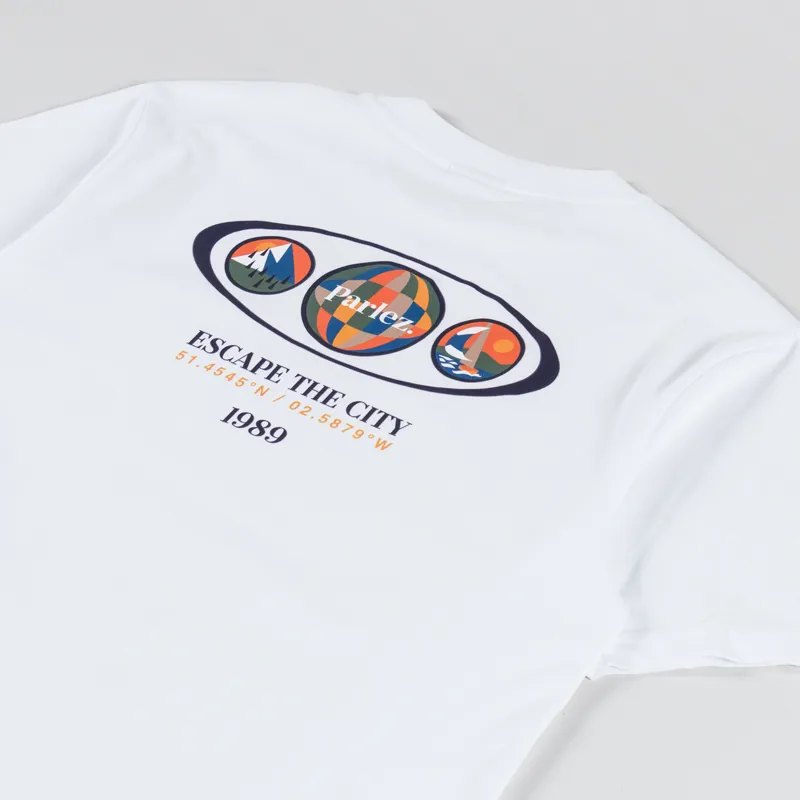 Parlez Jurupa T Shirt White-2