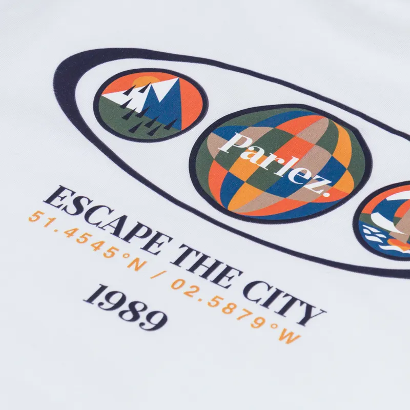 Parlez Jurupa T Shirt White-4