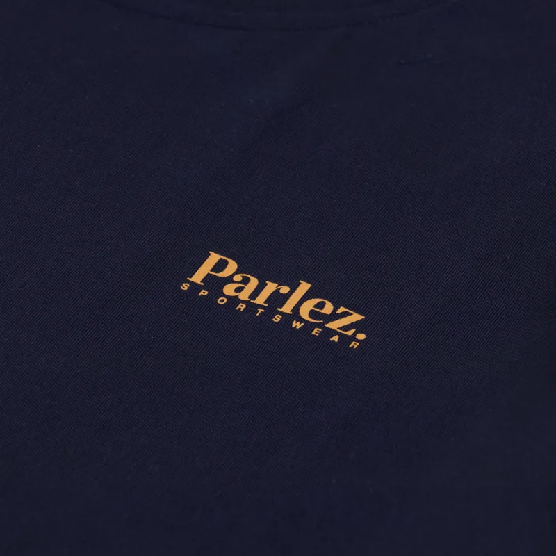Parlez Jurupa T Shirt Navy-5