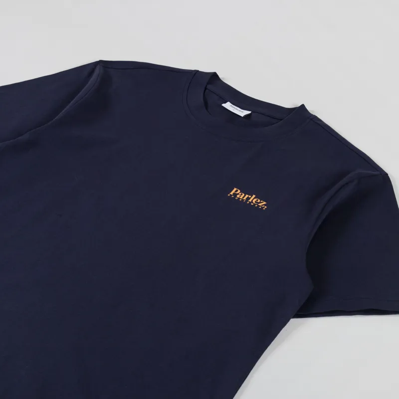 Parlez Jurupa T Shirt Navy-3