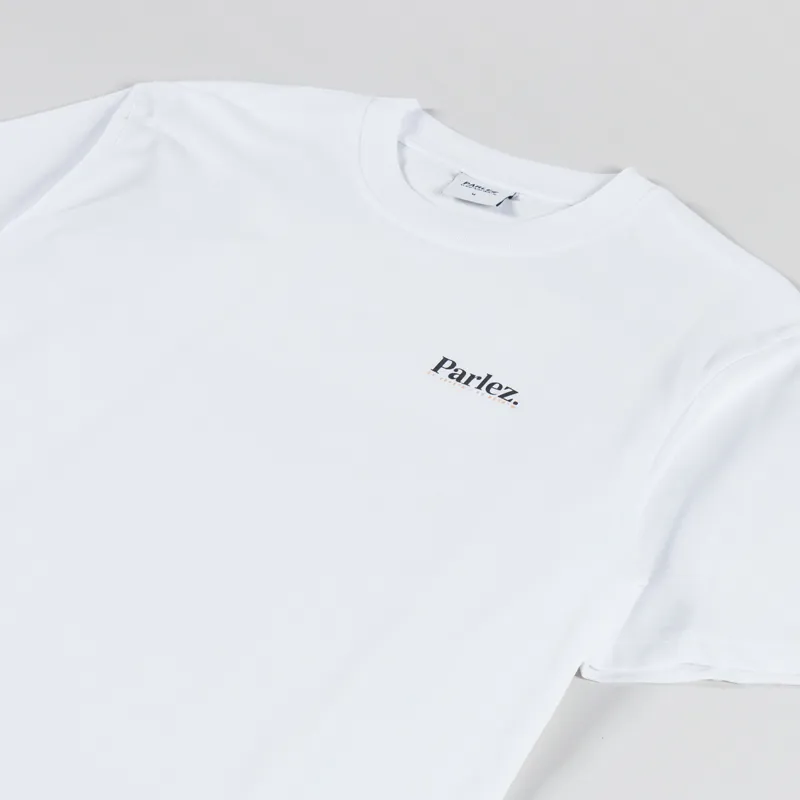 Parlez Banos T Shirt White-3