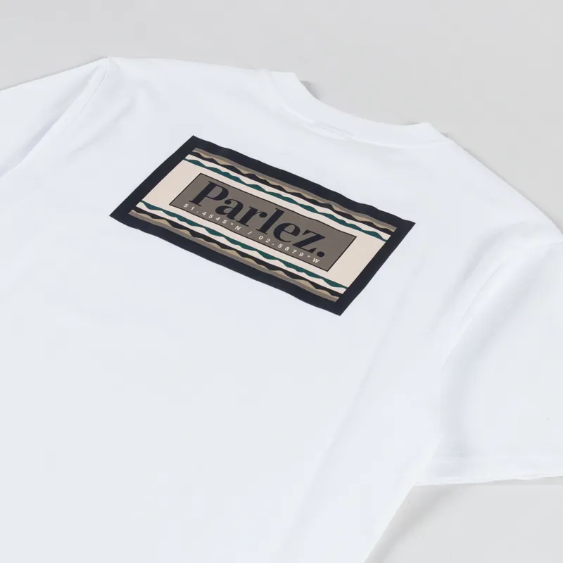 Parlez Banos T Shirt White-2