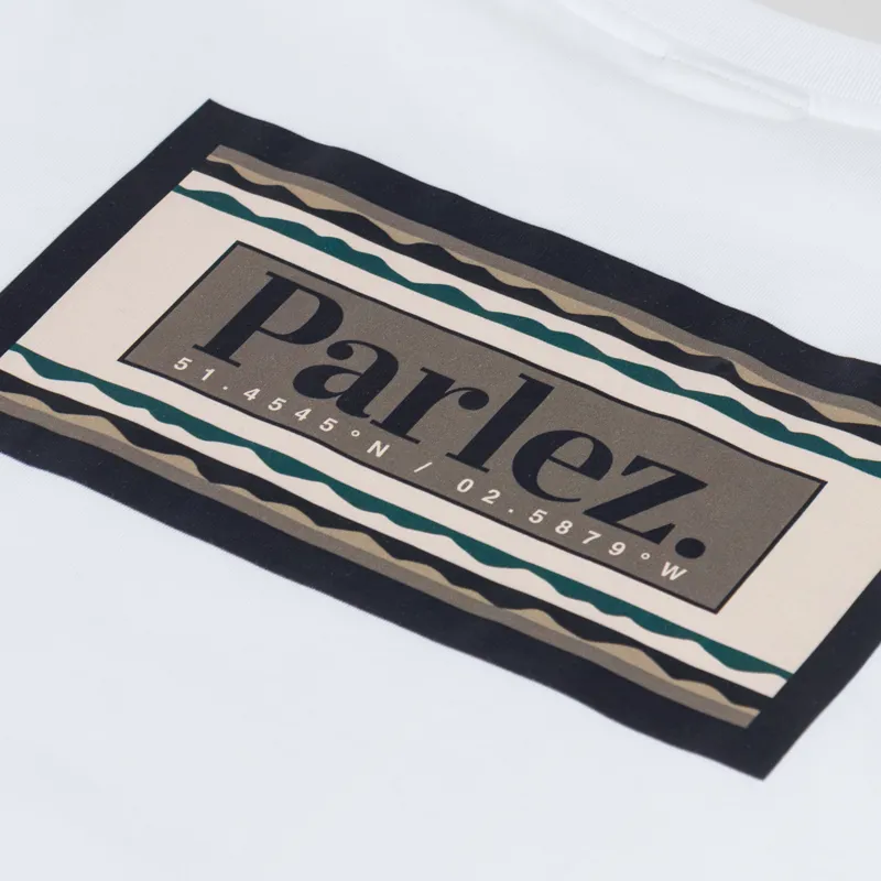 Parlez Banos T Shirt White-4