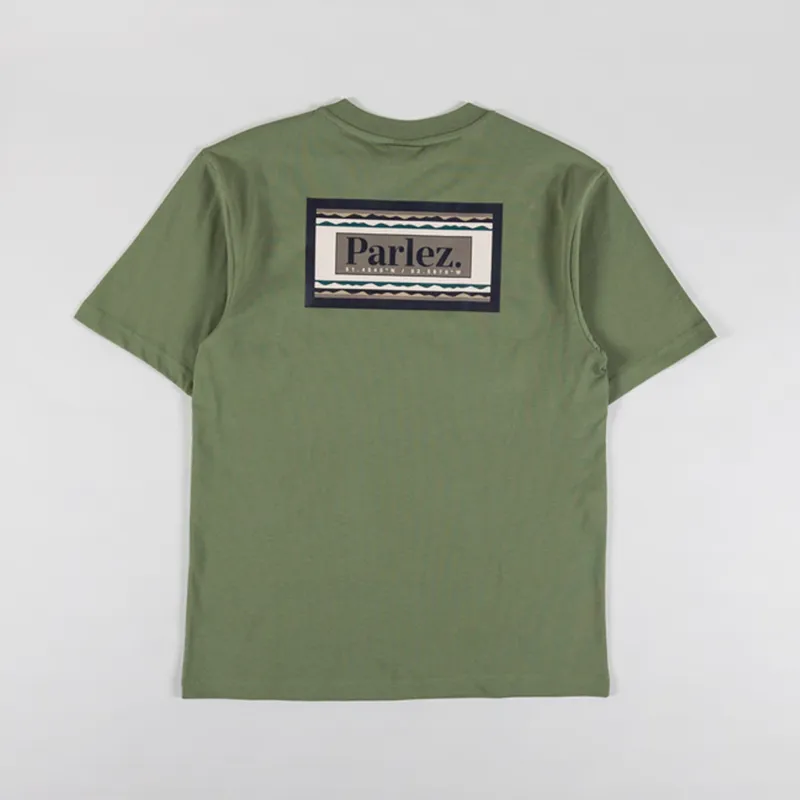 Parlez Banos T Shirt Olive Green