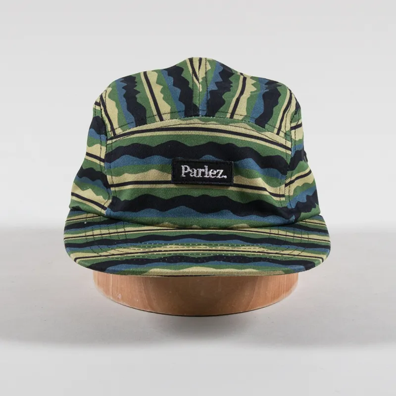 Parlez Grande 5 Panel Cap Black Multi-2