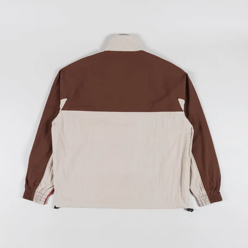 Parlez Free Run Track Jacket Coffee-1