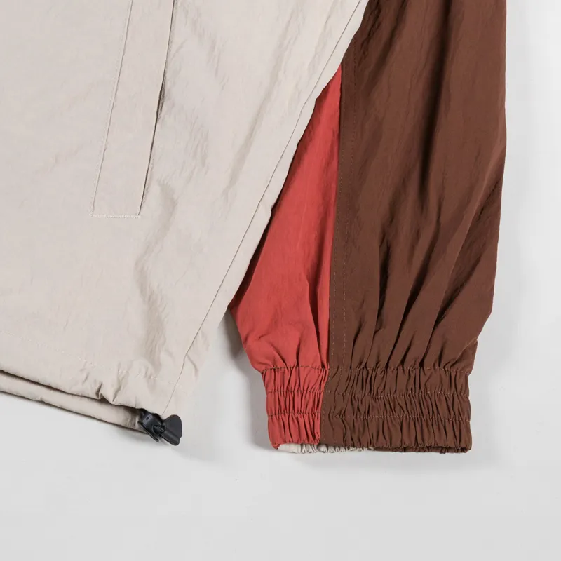 Parlez Free Run Track Jacket Coffee-10