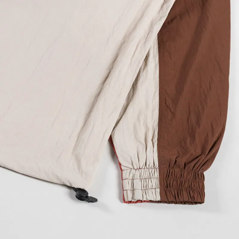 Parlez Free Run Track Jacket Coffee-9