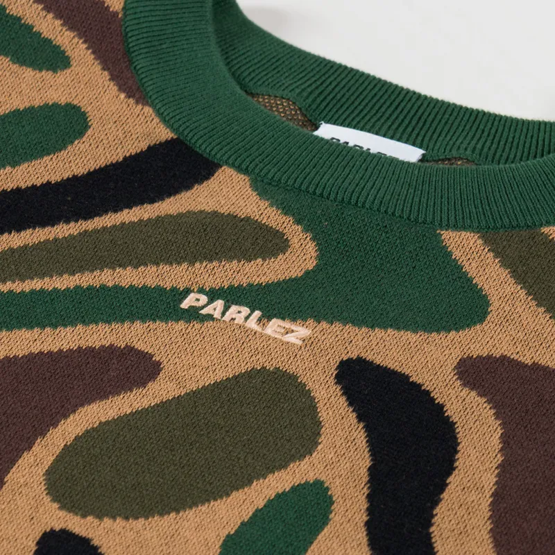 Parlez Blend Camo Knit Coffee Camo-4