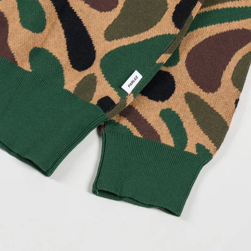 Parlez Blend Camo Knit Coffee Camo-6