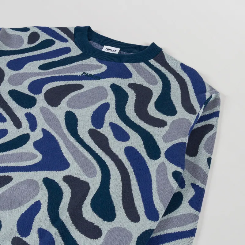 Parlez Blend Camo Knit Midweight Camo-2