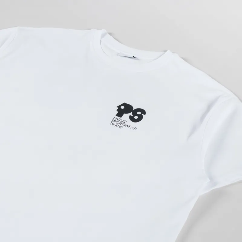 Parlez Broadcast Oversized T Shirt White-3