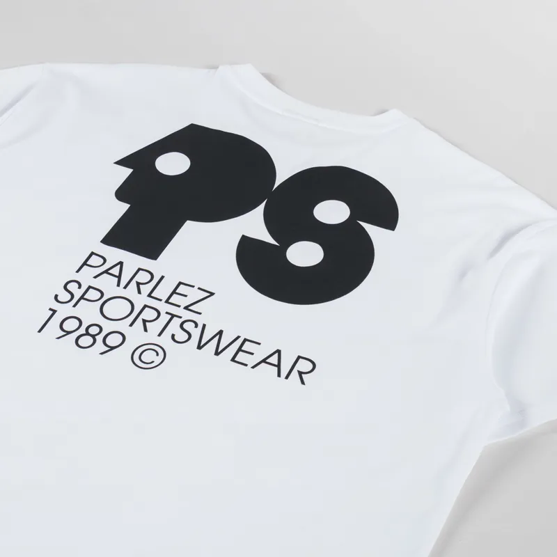 Parlez Broadcast Oversized T Shirt White-2